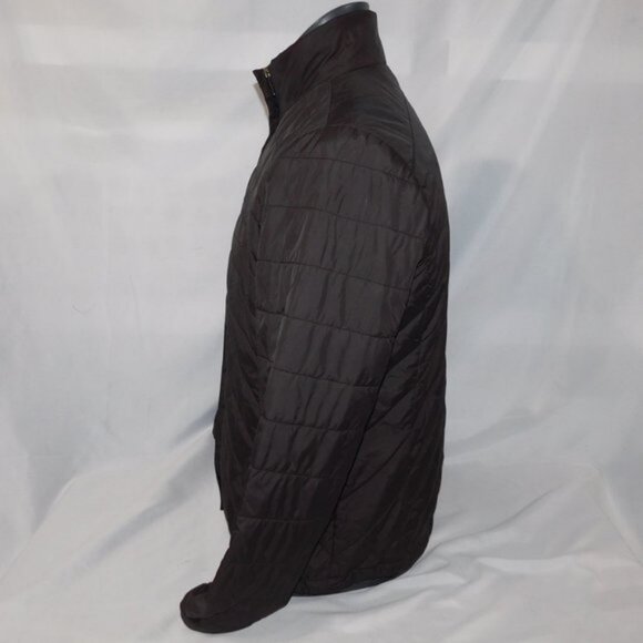 LL Bean Womens M 10 - 12 Brown Pink water resistant Puffer Jacket Full Zip - Picture 6 of 9